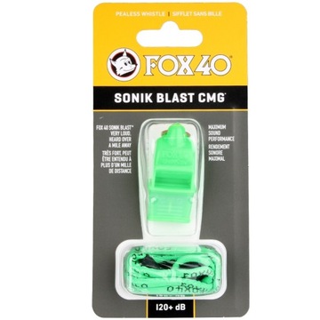 Píšťalka Fox 40 Sonik blast CMG, zelená