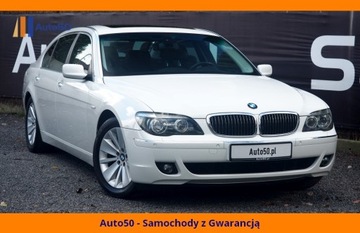 BMW Seria 7 E65 Sedan 750 i 367KM 2008 BMW SERIA 7 750i E66 LONG 4x Wentylowane/Podgrzewane fotele