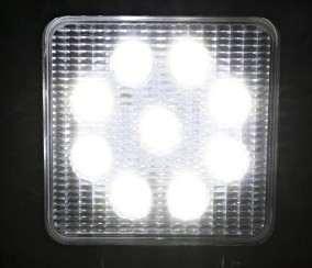 ПОИСК ГАЛОГЕННЫХ РАБОЧИХ ЛАМП 9-LED 12В-24В 27Вт