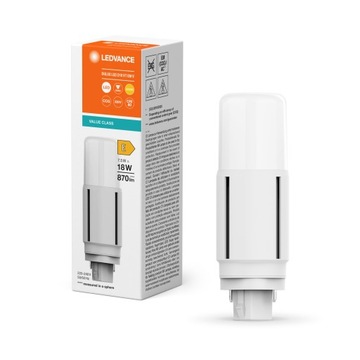 Świetlówka Dulux LED D18 7,5W=18W 3000K 870lm G24D 300 ° 230V LEDVANCE