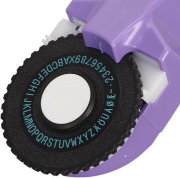 Этикетировочная машина, 2 рулона ленты, принцип тиснения, ручное управление.