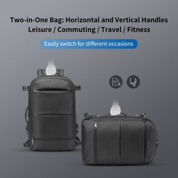 Plecak miejski na laptopa 17