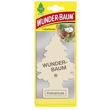 WUNDER BAUM CHOINKA ZAPACHOWA ZAPACH KOKOS