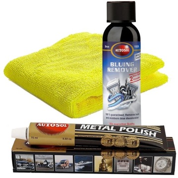 AUTOSOL ANTI BLAU BLUING REMOVER 150 +METAL POLISH