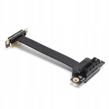 PCIE 1X RISER TAPE ДВОЙНОЙ СЕТЕВОЙ УДЛИНИТЕЛЬНЫЙ КАБЕЛЬ 90°