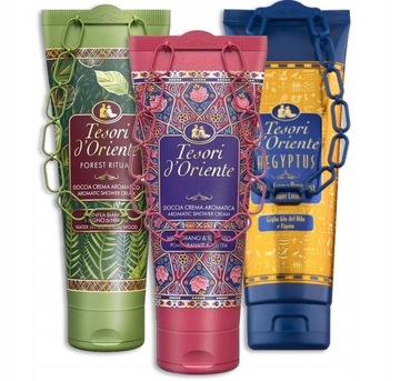 TESORI Żel pod prysznic MIX Forest Egipt Persian