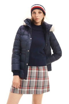 TOMMY HILFIGER kurtka NEW TYRA DOWN JACKET rozmiar XL