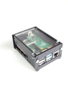 Obudowa do Raspberry Pi 4b oraz TV HAT tuner DVB-T