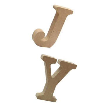 Wooden Standing alphabet and letters Plaque for
