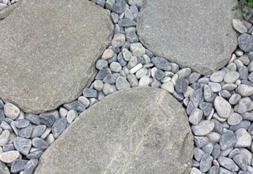 АКРОН ГАЛЬКА, СЕРО-БЕЖЕВЫЙ, СЕРЫЙ 30/60 см 25 кг