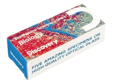 Zestaw mikropreparatów Levenhuk Discovery Prof DPS 5. „Biologia