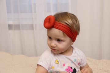 Набор из 3 повязок на голову для девочек без давления.