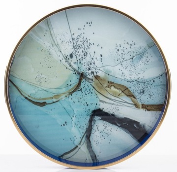 TACA TACKA TALERZ PATERA PODSTAWKA PLASTIKOWA PODTALERZ NA STÓŁ L