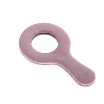 Круглое ручное зеркало в винтажном стиле