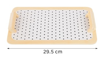 DREWNINAY ZESTAW DO HERBATY DLA DZIECI KINDERPLAY AKCESORIA + TACA
