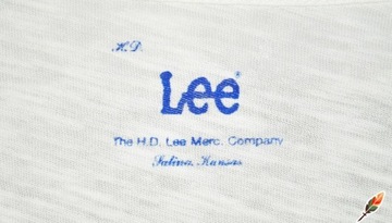 LEE t-shirt damski white INDIGO BLUE T M