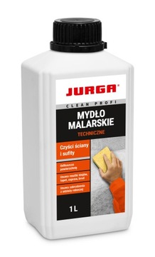 Mydło malarskie ODTŁUSZCZACZ do ścian powierzchni CZYŚCI Jurga 1L