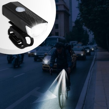 МОЩНЫЙ ВЕЛОСИПЕДНЫЙ ФОНАРЬ ПЕРЕДНЯЯ ЗАДНЯЯ СВЕТОДИОДНАЯ ВОДОЗАЩИТНАЯ АККУМУЛЯТОРНАЯ БАТАРЕЯ USB