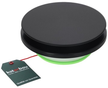 ANEMOSTAT NAWIEWNY WYWIEWNY CZARNY PREMIUM FI125MM