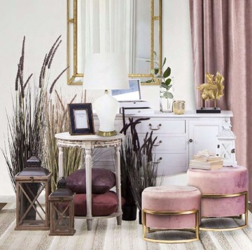 Набор из 2-х фонарей. Большой деревянный подсвечник.