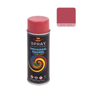 Farba spray 400ml Ral3017 Różowy uniwersalna