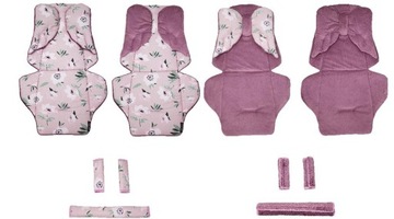 ZESTAW WKŁADKA DO SPACERÓWKI Z PODUSZKĄ S RZ