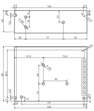 КОММУТАЦИОННЫЙ БУФЕРНЫЙ ИСТОЧНИК ПИТАНИЯ ИБП 12В 5А PSB-12V5A