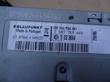 CD-ЧЕЙНДЖЕР CITROEN C4 I 9647521477