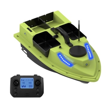 D19 GPS BAIT BOAT 500M LED 99 GPS-точек С 4 КОНТЕЙНЕРАМИ 12000 мАч