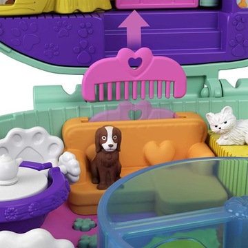 Figurki Polly Pocket GTN15 KAWIARNIA JEŻA me