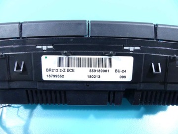 KONZOLA PANEL VENTILACE MERCEDES W212 A2129005018