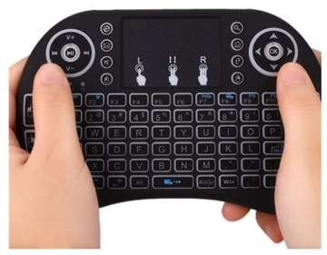 БЕСПРОВОДНАЯ КЛАВИАТУРА С ПОДСВЕТКОЙ i8 Smart TV