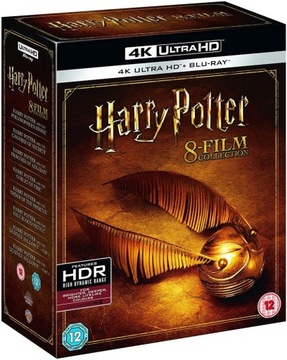 Harry Potter 1-8 [8 Blu-ray 4K] /4 Filmy z PL/