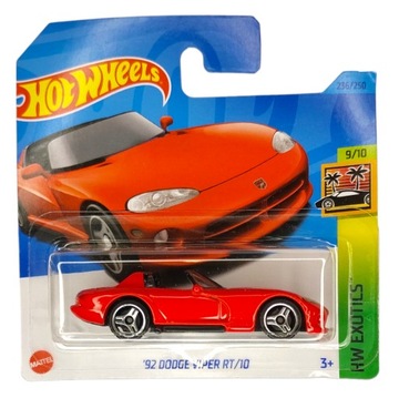HW HOT WHEELS '92 DODGE VIPER RT/10 HW EXOTICS 2023