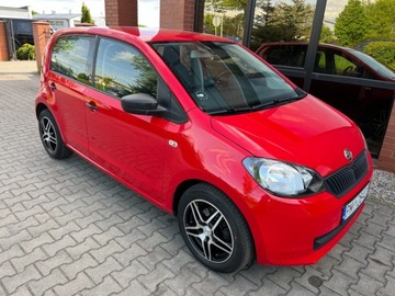 Skoda Citigo Hatchback 5d 1.0 60KM 2016 Skoda Citigo 1.0 benzyna 60 KM zarejestrowany w PL zadbany mozliwa zam, zdjęcie 1