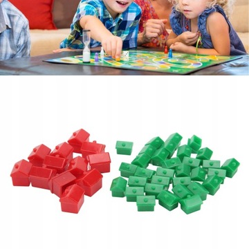 ИГРОВЫЕ ДОМА - 44 ШТ. ДОМАШНИЕ ПЕШКИ