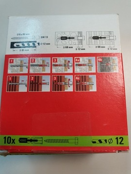 Дюбели FISCHER DUOPOWER дюбель+шуруп 10x50 25 шт.