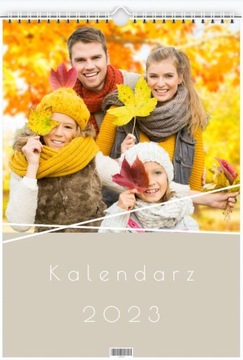 Фотокалендарь формата А3 Ваши фотографии с датами, 13 страниц WIZARD.