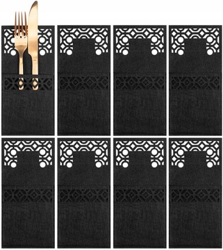 ETUI NA SZTUĆCE ŚWIĄTECZNE POKROWCE ŚWIĘTA 8 SZT