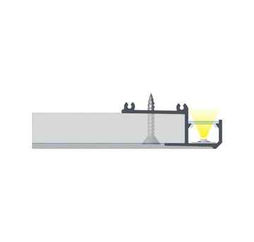 Edge LED ПРОФИЛЬ для ГИПСОВОГО КАРТОНА IPA12