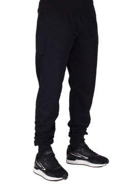 Dres spodnie męskie dresowe XXL granatowe ze ściągaczem jogger