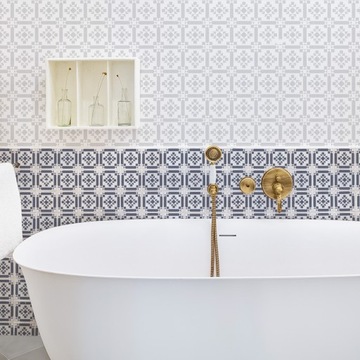 Шаблон рисования Плитка Портаразображение 10x10 см ацтек