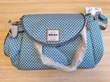 Сумка для мамы Beaba Sydney PLAY PRINT синяя