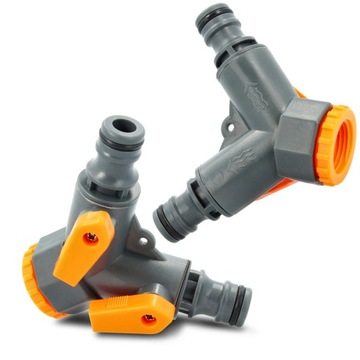 Садовый коллектор 3/4 КЛАПАН Садовый водопроводный кран Соединитель шланга