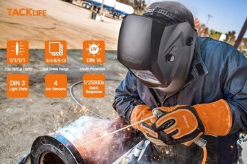 PRO MASKA Przyłbica spawalnicza FILTR Tacklife