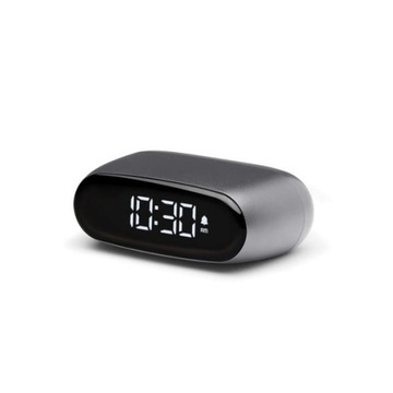 Lexon Design MINUT Pocket Size Alarm Clock Titanium
