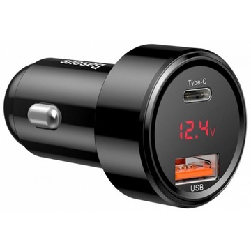 АВТОМОБИЛЬНОЕ ЗАРЯДНОЕ УСТРОЙСТВО BASEUS USB-C PD QC 4.0 45 Вт