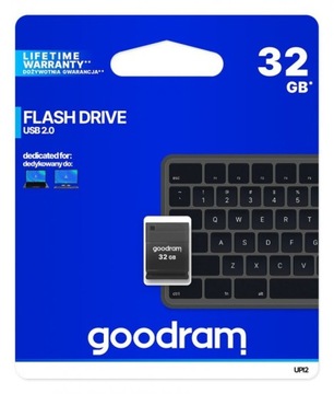 Флеш-накопитель GoodRam Piccolo UPI2-0320K0R11 (32 ГБ; USB 2.0; черный)