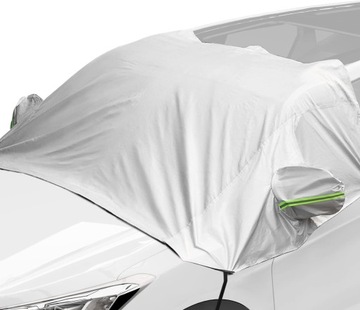 POKROWIEC MAGNETYCZNA MATA ZIMOWA NA SZYBĘ SAMOCHODU ODBLASKOWA OSŁONA DUŻA