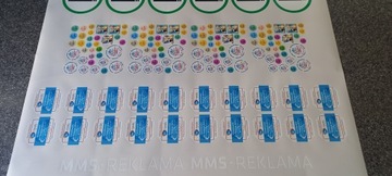 folia druk + nacinanie na dowolny kształt - 1 m2